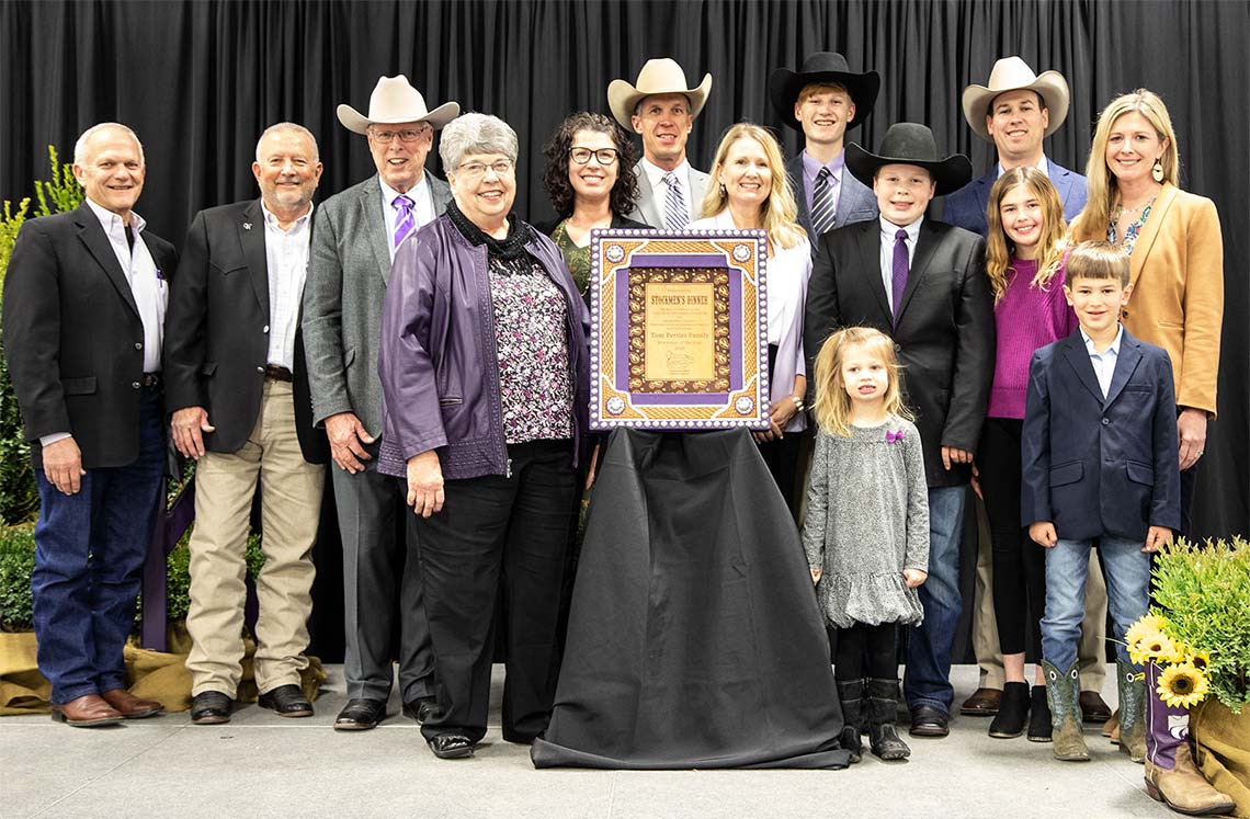 Tom Perrier family - 2023 Livestock and Meat Industry Council Stockman of the Year